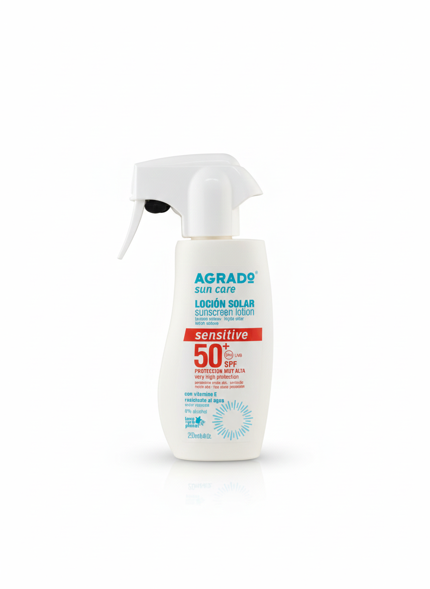 AGRADO Loción Solar Sensitive SPF 50+