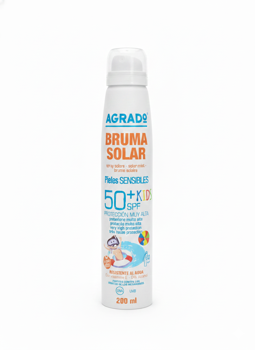 Agrado Bruma Solar Kids SPF 50+ Spray (Sensitive Skin)