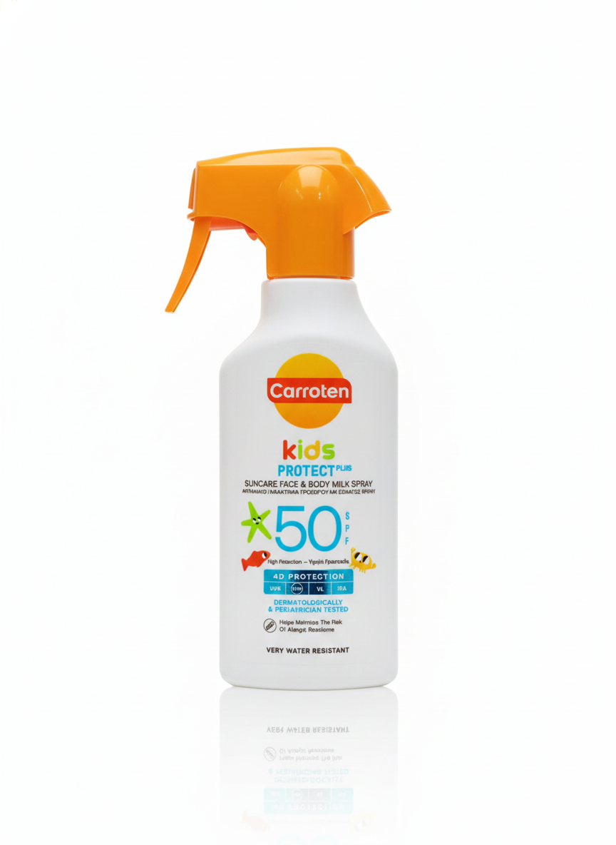 Carroten Kids Protect Plus Face & Body Milk Spray SPF 50+