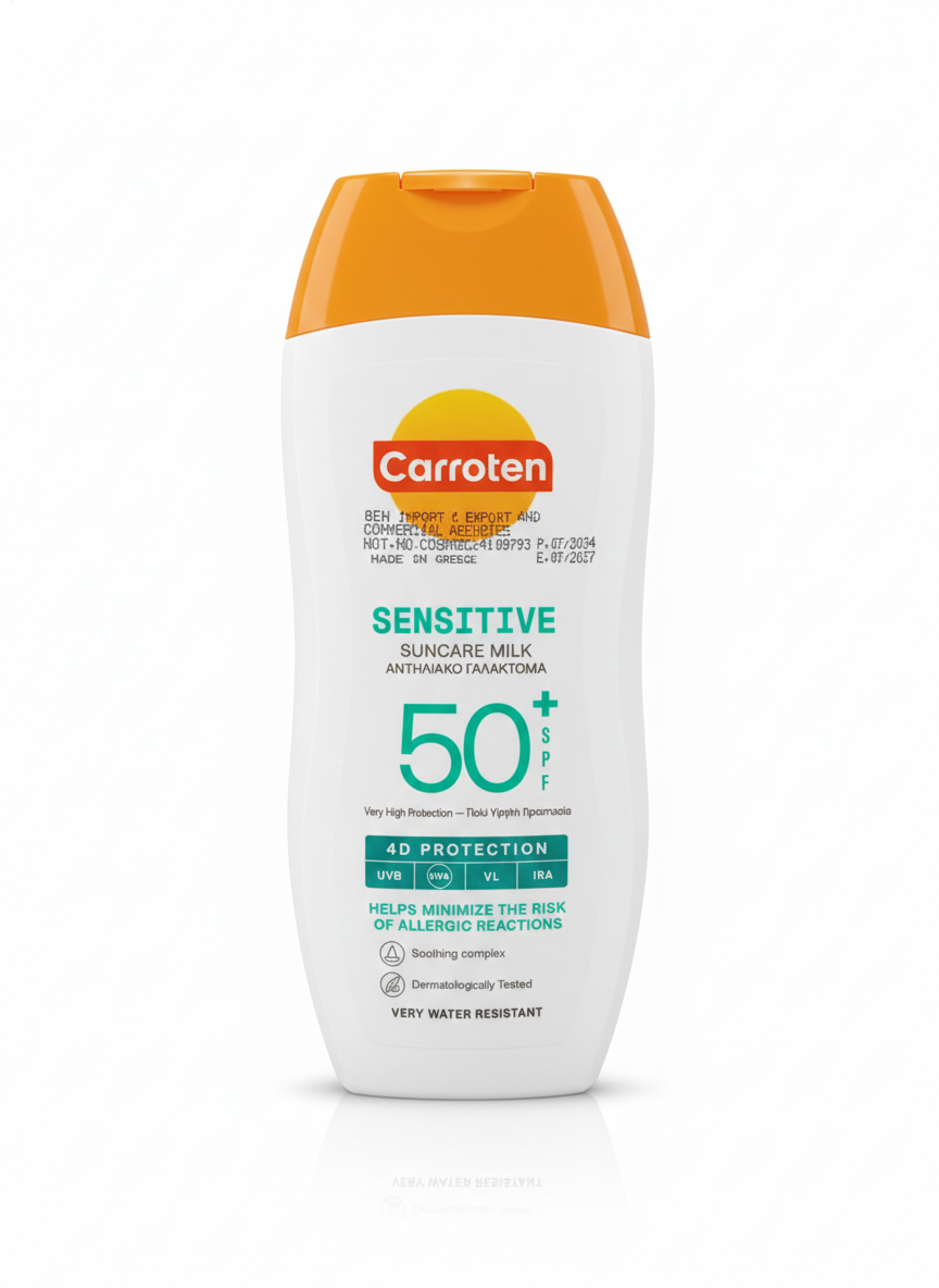 Carroten Sensitive Suncare Milk SPF 50+