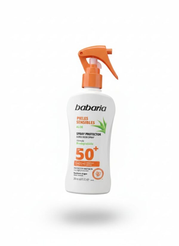 Babaria Sensitive Aloe Vera Sunscreen Spray SPF 50+